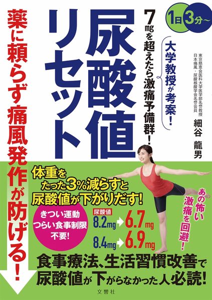 薬に頼らず痛風発作が防げる！ 尿酸値リセット