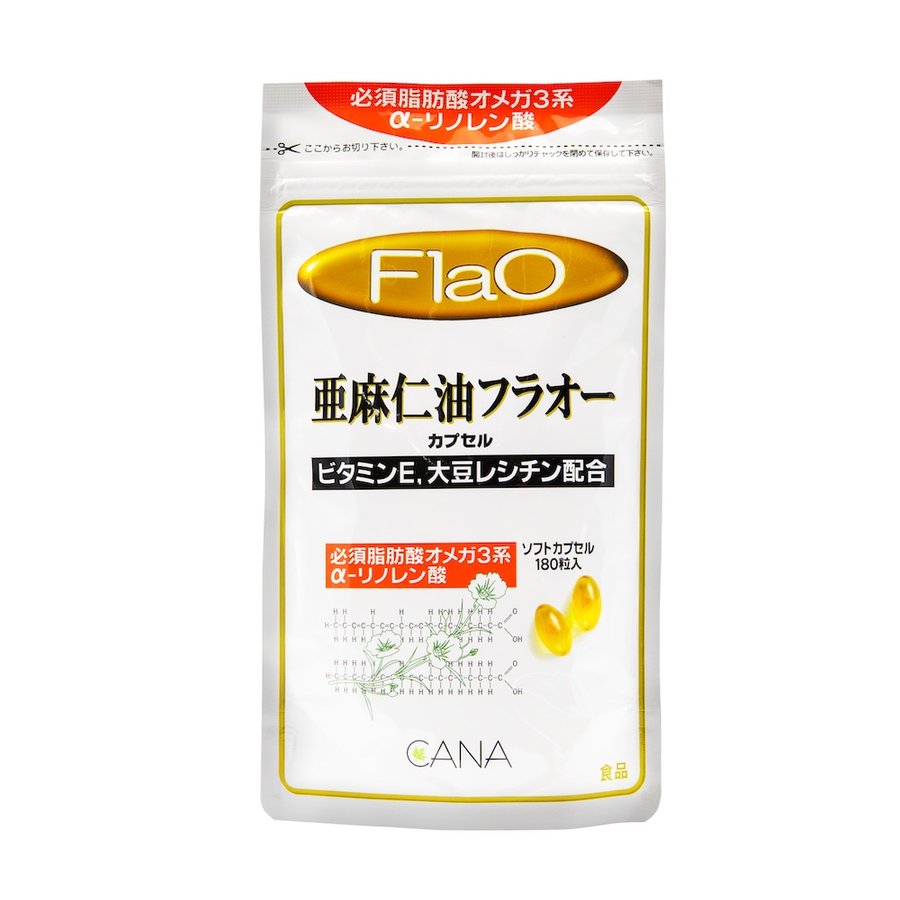 亜麻仁油フラオーのパッケージ